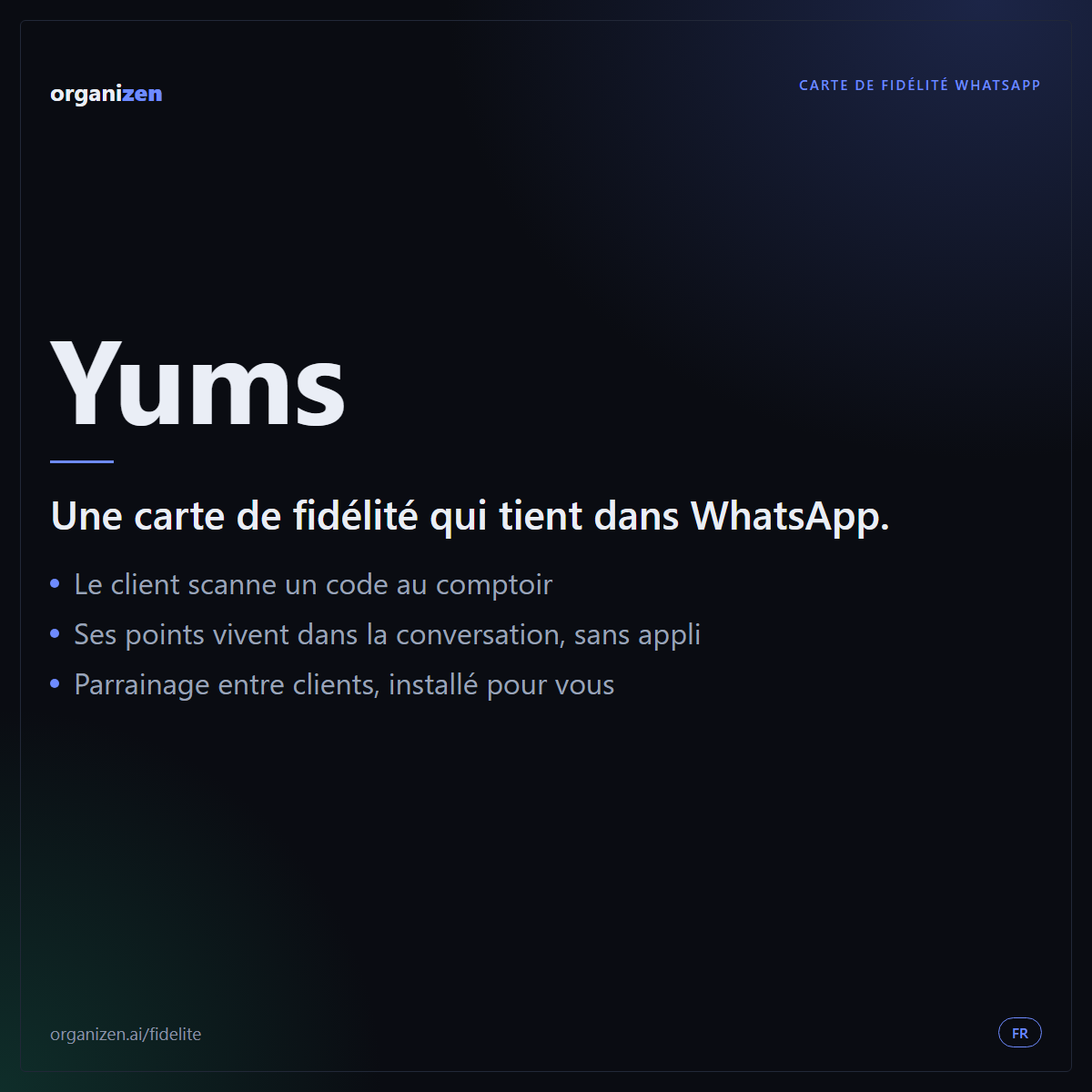 Bannière Yums (carré)